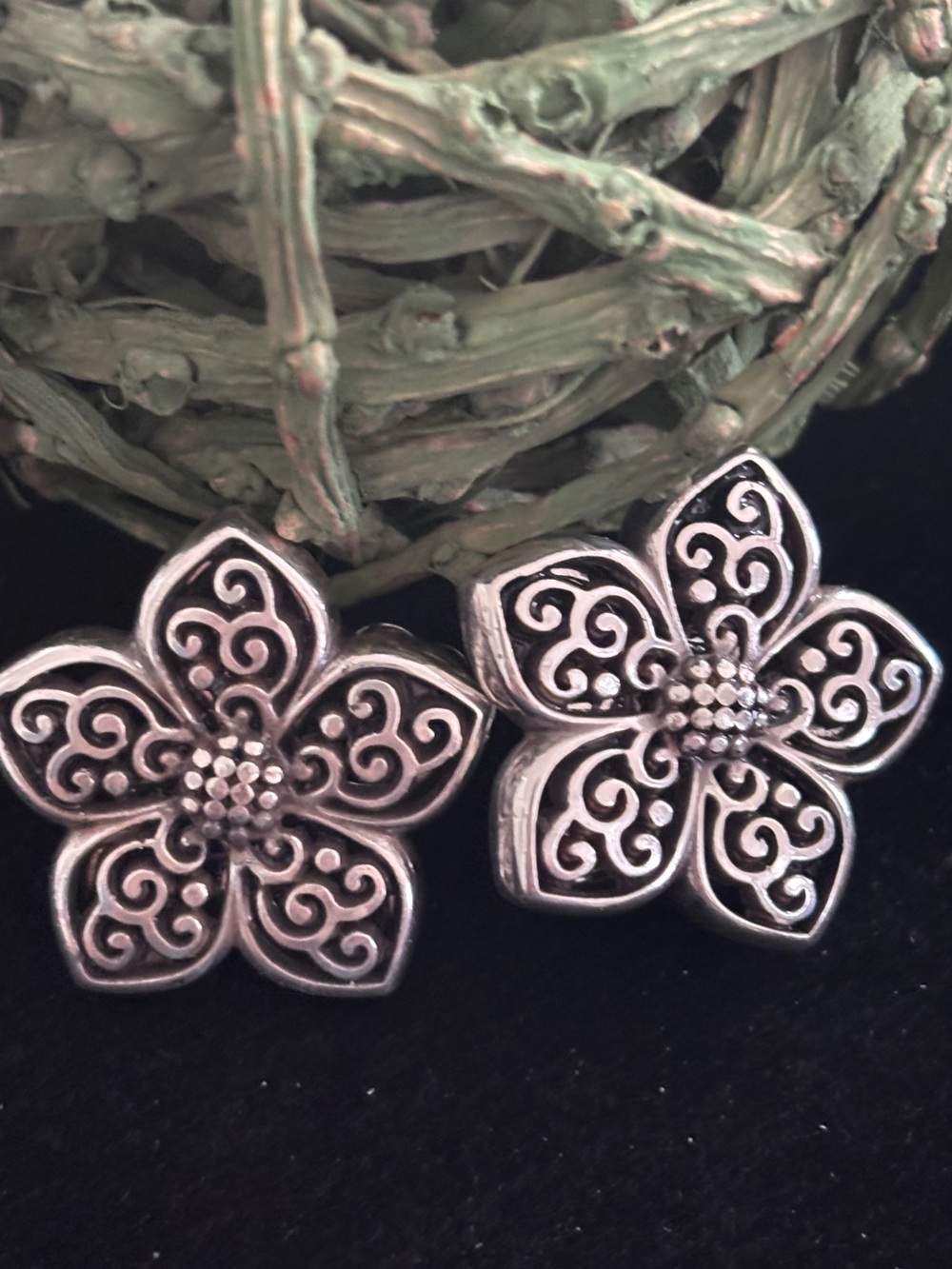 Brighton Clip On Floral Earrings - Women Jewelry